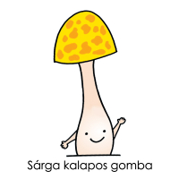 Sárga kalapos gomba