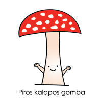 Piros kalapos gomba