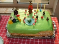 Bogyó és Babócás torta Murányi Jerne harmadik születésnapjára - Készítette: Trepszker Zsuzsa
