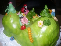 Lili 2.szülinapjára - Ki készítette a tortát: Ribiszke cuki Siófok
